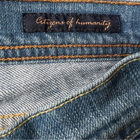 Citizens of Humanity 065 Naomi Low Waist Low Rise Flair Flare Jeans, 28 Waist - Picture 7 of 11